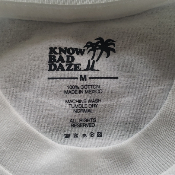 Know Bad Daze Short Sleeve T Shirt - Picture 4 of 4